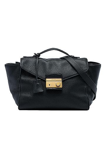 Prada Vitello Daino Soundlock Satchel (view 1)