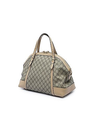 Gucci Large GG Supreme Nice Dome Satchel (view 2)