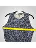 Apt. 9 Print Black Blue White Casual Dress Size L - photo 4
