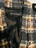 Nanette Lepore Plaid Black Brown Gold Coat Size 4X - photo 3