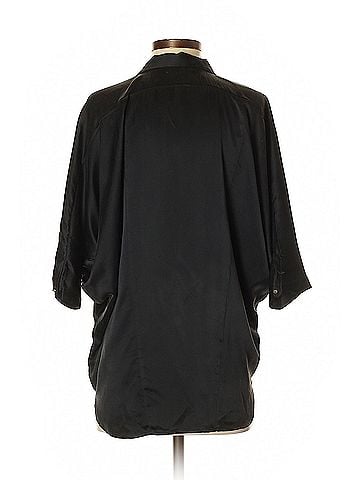 MYNE Ashley Ann Myne Ashley Ann Short Sleeve Silk Top (view 2)