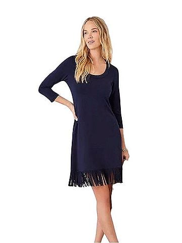 Karen Kane Scoop Neck Shift Casual Dress (view 1)