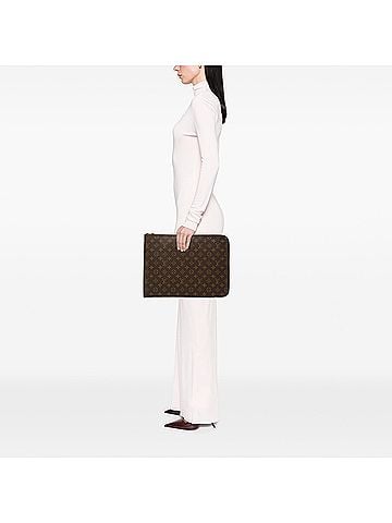 Louis Vuitton Monogram Poche Documents Portfolio (view 2)