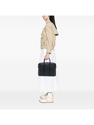 Louis Vuitton Damier Graphite Porte Documents Voyage PM (view 2)