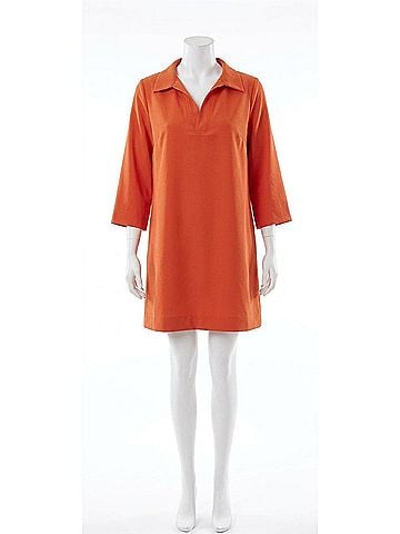 Jade Bell Sleeve Dress in Spice (view 1)