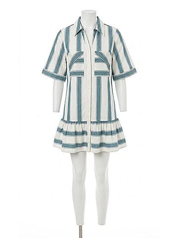 Anna Cate Summer Dress in Dublin Stripe (view 1)