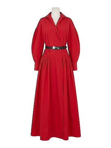 Ralph Lauren Daley Evening Maxi Dress in Red (view 1)