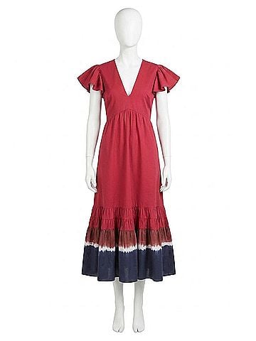 Sachin + Babi Paloma Maxi Dress in Red (view 1)