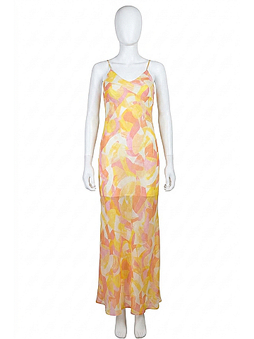 Generation Love The Marcella Maxi Dress in Prisim Yellow (view 1)