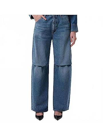 Citizens of Humanity Pasha Low-Rise Trouser in Telegraph (view 2)
