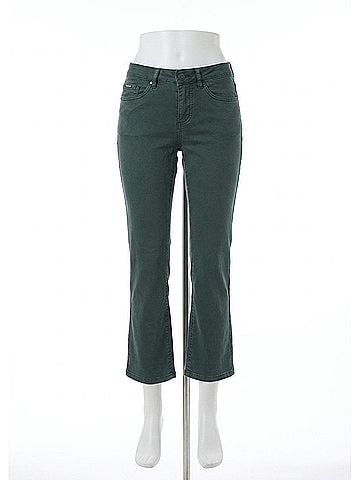 FDJ Olivia Bootcut Ankle Pants in Spruce (view 1)