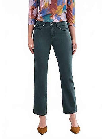 FDJ Olivia Bootcut Ankle Pants in Spruce (view 2)