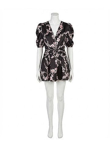 MISA Los Angeles Narcissa Dress in Chained Blossom (view 1)