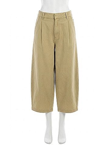 Free People We The Free Lay Down Chino Trousers in Aloe (view 1)