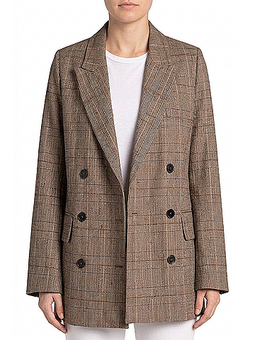 Closed Double Breasted Blazer in Multi (view 1)