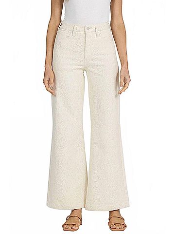 Dear John Fiona Wide Leg Jean in Wheat Lace (view 2)