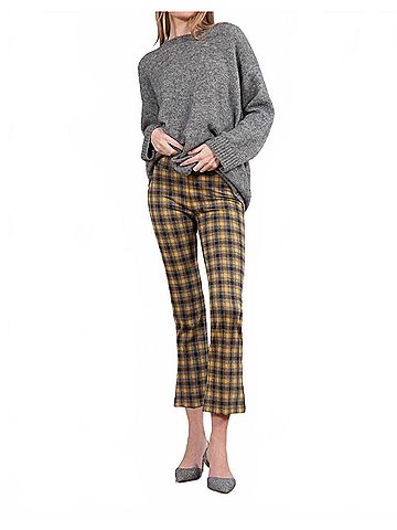 Avenue Montaigne Leo Flare Cut Pants in Solar (view 2)
