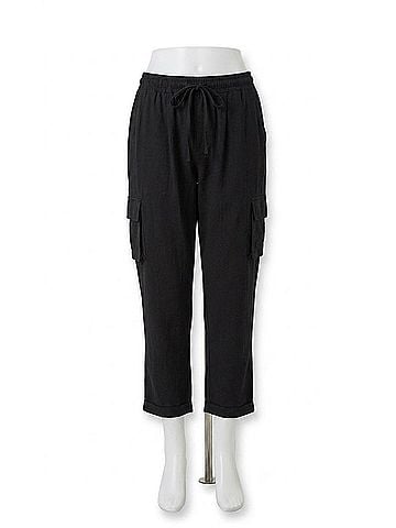 Glam Milo Jogger Pant in Black (view 1)