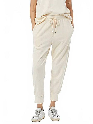 Young Fabulous & Broke Jagger Jogger Pants in Vanilla (view 2)