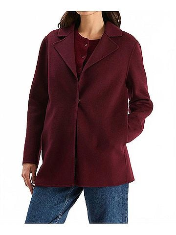 Tyler Boe Shannon Car Coat in Tawny Port (view 2)