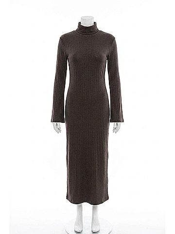 Mikarose Boston Maxi Dress in Brown (view 1)