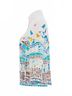 Dolcezza Graphic White Women's Knit Jacket in White Size L - photo 4