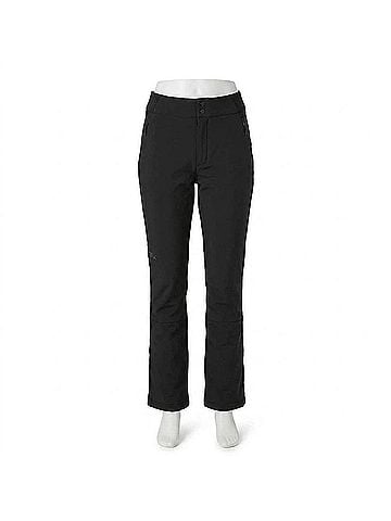 Eddie Bauer Alpenglow High Rise Stretch Ski Pants in Black (view 1)