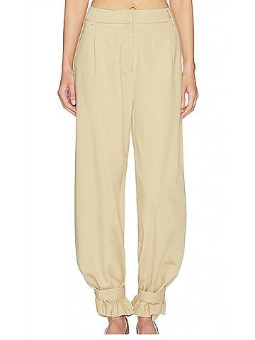 Line & Dot Lelio Pants in Tan (view 2)