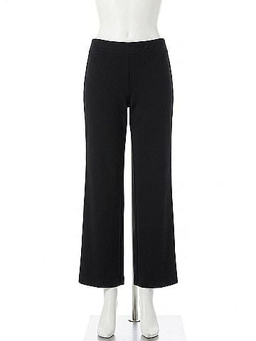 Nic + Zoe Ponte Pocket Pants in Black (view 1)