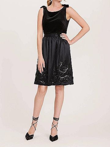 Tyler Boe Haden Cocktail Dress in Black (view 2)