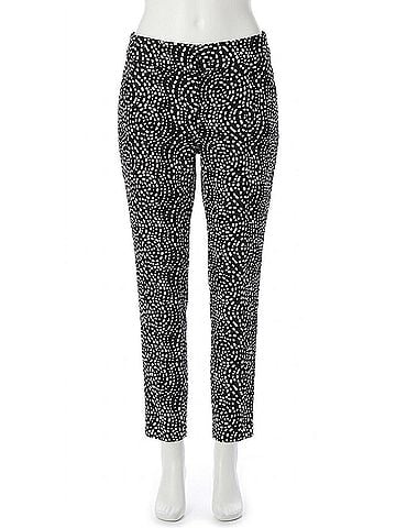 Charlie Paige Women's Dots Pants With Pockets in Black/Ivory (view 1)