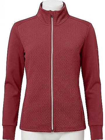 abacus Women's Anne Midlayer Jacket in Cranberry (view 1)
