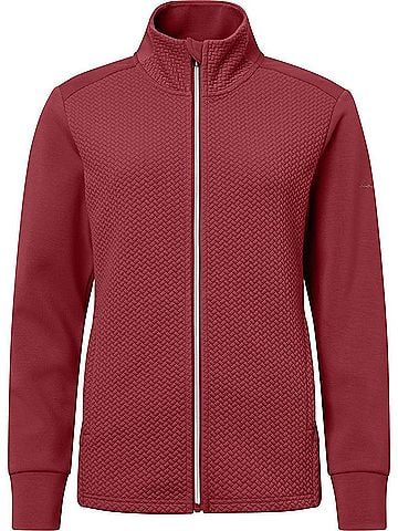 abacus Women's Anne Midlayer Jacket in Cranberry (view 2)
