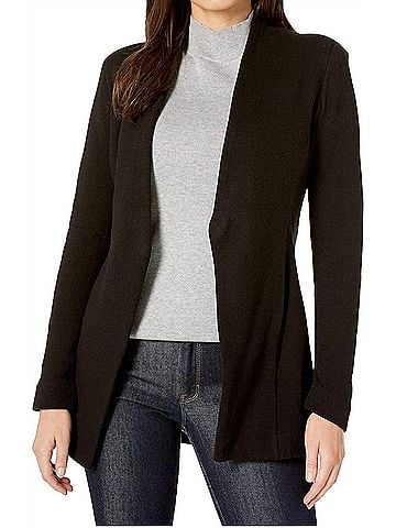 Nic + Zoe Grace Jacket in Black Onyx (view 2)