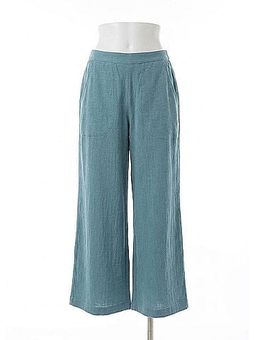 Cotton Bleu Woven Slubs in Sea Foam (view 1)