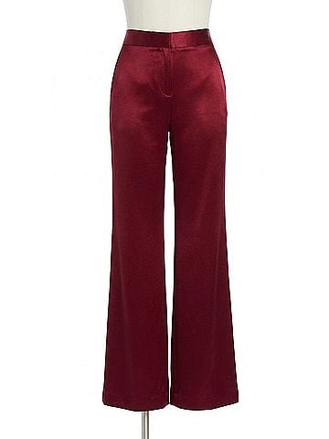 Alice + Olivia Women's Calvin Pant in Bordeaux (view 1)