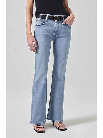 Citizens of Humanity Isola Flare 32" In Coastline in Classic Vintage Indigo (view 2)