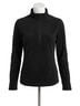 Eddie Bauer Solid Black 1/2 Zip Microfleece Jacket in Black Size 2X - photo 1
