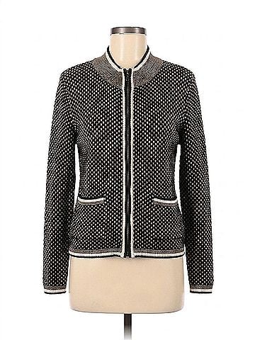 Nic + Zoe Brick Stitch Knit Jacket in Neutral Multi (view 1)