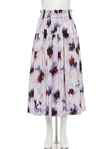 A.L.C. Jayden Lightweight Skirt in Lilac Multi (view 1)
