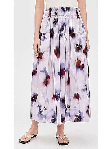 A.L.C. Jayden Lightweight Skirt in Lilac Multi (view 2)