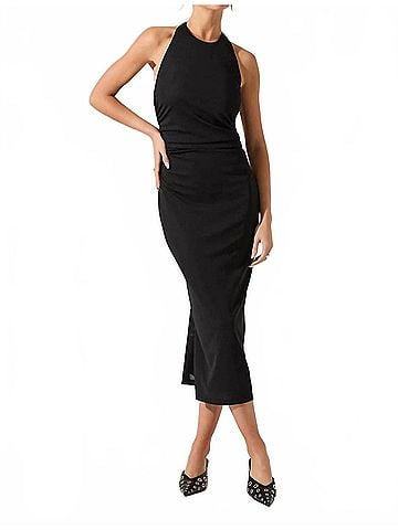 Astr Zaira Dress in Black (view 2)