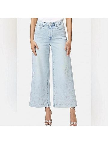 Paige Harper Ankle Jean in Blue (view 2)