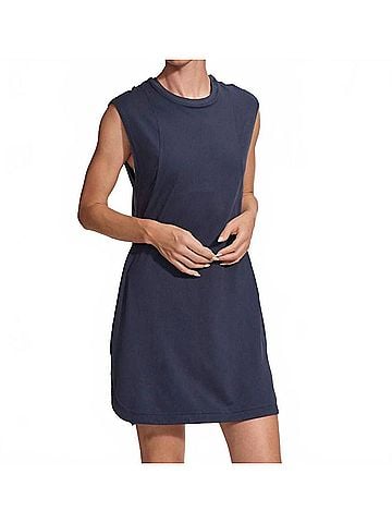 Varley Naples Dress in Blue Nights (view 2)