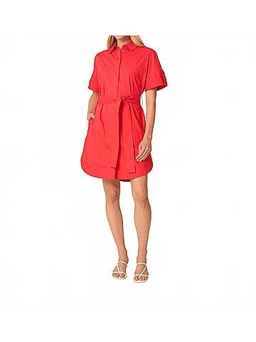 Gilner Farrar Marlee Dress in Red (view 2)