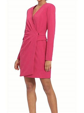 Donna Morgan Blazer Cross Dress in Cherries Jubilee (view 2)