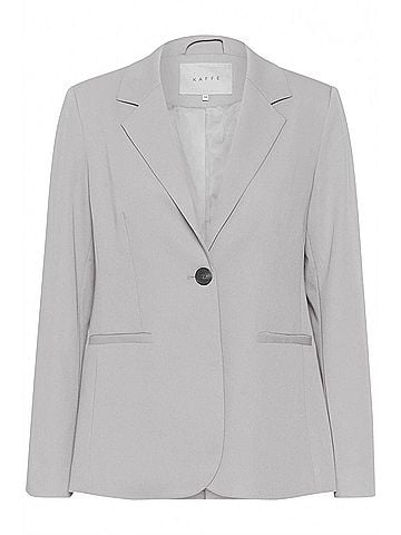 KAFFE Kasakura Single-Breasted Blazer in Grey Melange (view 1)