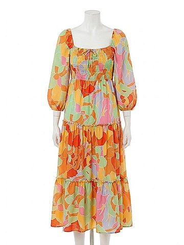 SundayUp Easy Does It Floral Dress in Multicolor (view 1)