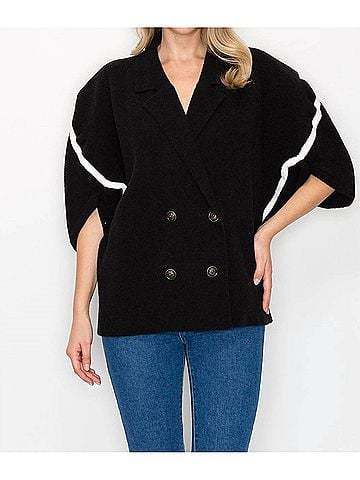 Joh Jinny Knitted Jacket in Black (view 2)