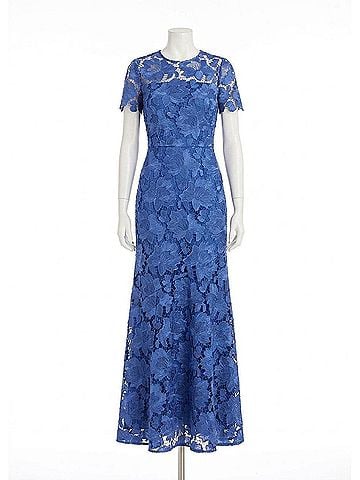 Shoshanna Elie Dress in Sapphire (view 1)
